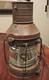 Vintage Copper & Brass Anchor Maritime Ship Oil Lantern Light Glass Chimney NICE