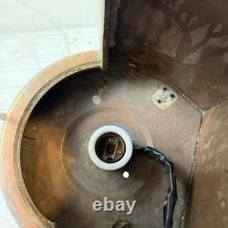 Vintage Copper Nautical Ship Lamp Lanterns Electric Tested & Working