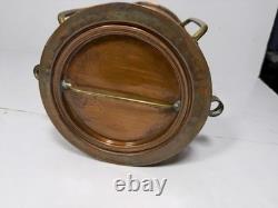 Vintage Copper Ships Lantern Anchor Seahorse GB Trade Mark