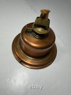 Vintage Copper Ships Lantern Anchor Seahorse GB Trade Mark