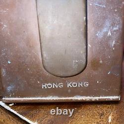 Vintage Copper Tung Woo Hong Kong Lanterns Wired