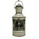 Vintage Cream Galvanized Steel Oil Lantern