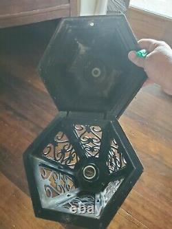 Vintage Decorative Gothic Tudor Post Light Entry Sconce Outdoor Post Lantern