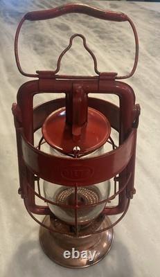 Vintage Dietz Fire Dept Lantern Tubular King