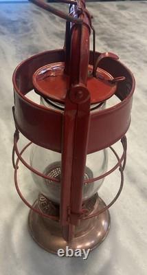 Vintage Dietz Fire Dept Lantern Tubular King