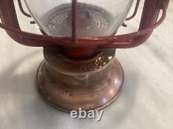 Vintage Dietz Fire Dept Lantern Tubular King