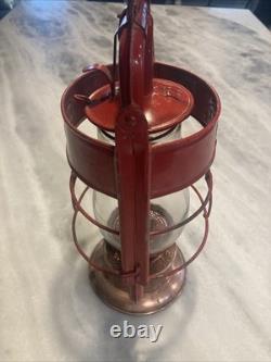 Vintage Dietz Fire Dept Lantern Tubular King