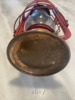 Vintage Dietz Fire Dept Lantern Tubular King