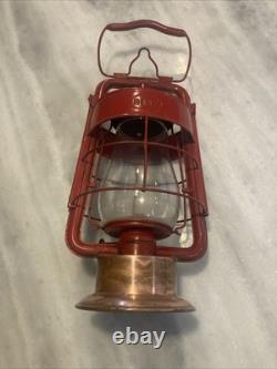 Vintage Dietz Fire Dept Lantern Tubular King