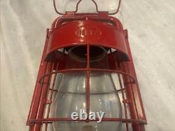 Vintage Dietz Fire Dept Lantern Tubular King