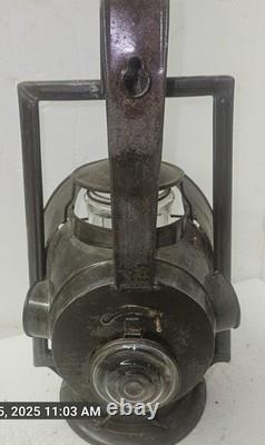 Vintage Dietz NYCL TRACK WALKER PROTECTOR Tubular Kerosene Lantern