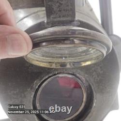 Vintage Dietz NYCL TRACK WALKER PROTECTOR Tubular Kerosene Lantern