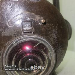 Vintage Dietz NYCL TRACK WALKER PROTECTOR Tubular Kerosene Lantern