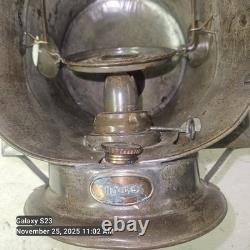 Vintage Dietz NYCL TRACK WALKER PROTECTOR Tubular Kerosene Lantern