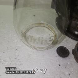 Vintage Dietz NYCL TRACK WALKER PROTECTOR Tubular Kerosene Lantern