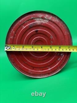 Vintage Dietz No. 0 Red Globe Kerosene Lantern Antique