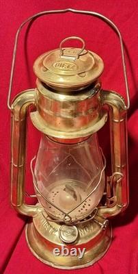 Vintage Dietz No. 20 Junior Cold Blast Brass Lantern
