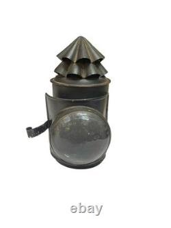 Vintage Dietz Police Oil Lamp Lantern Bullseye 1920's New York Antique Black