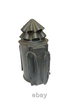 Vintage Dietz Police Oil Lamp Lantern Bullseye 1920's New York Antique Black