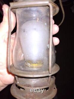 Vintage Dietz SCOUT Skaters Lantern Lamp Read MODIFIED TO ELECTRIC 1908