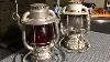 Vintage Dietz Vesta Rail Road Lanterns