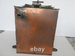 Vintage Early 1900s Ship Lantern Meterorite Copper & Brass Port Navigation