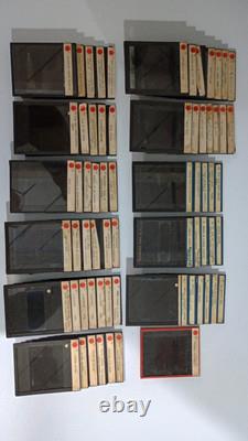Vintage Edward Van Altena Glass Lantern Picture Slides 66 Antique Slides