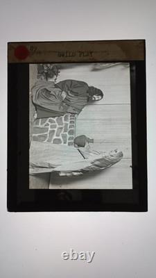 Vintage Edward Van Altena Glass Lantern Picture Slides 66 Antique Slides