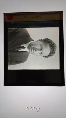 Vintage Edward Van Altena Glass Lantern Picture Slides 66 Antique Slides