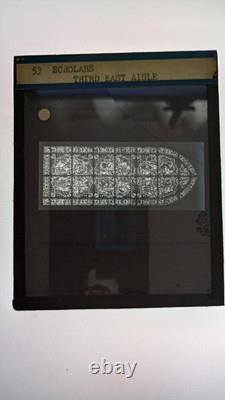 Vintage Edward Van Altena Glass Lantern Picture Slides 66 Antique Slides