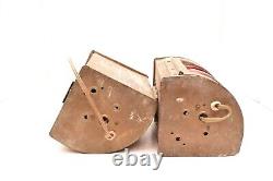 Vintage Electric Lanterns Port & Starboard Copper Nautical- Maritime Antique SET