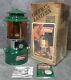 Vintage Feb. 1980 Coleman Near Mint in Box Model 220K Lantern Amber Globe USA