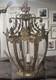 Vintage French Rococo Style Brass Pendant Light Shade Lantern Elaborate