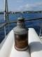 Vintage Galvanized Steel Nautical Lantern Antique Marine Boat Light Fresnel Lens