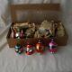 Vintage Glass Lantern Ornaments set of 15 asstd