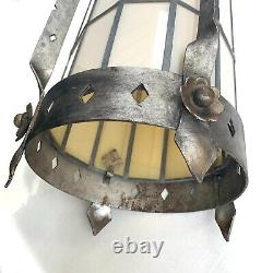 Vintage Gothic Cathedral Pendant Lantern Large Church Light Rewired 52 Body
