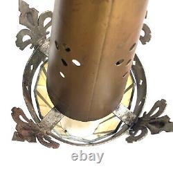 Vintage Gothic Cathedral Pendant Lantern Large Church Light Rewired 52 Body
