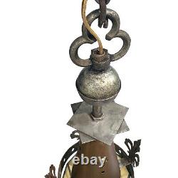 Vintage Gothic Cathedral Pendant Lantern Large Church Light Rewired 52 Body
