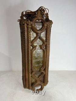 Vintage Gothic Medieval Style Chain Hanging Lantern Light Tested Works