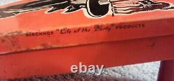 Vintage Halloween Paper Mache Jack 0 Lantern. Plus. (2) Noise Makers And Horn