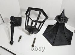 Vintage Hanover Lantern Deck Porch Light Witches Hat Parts Or Repair Read