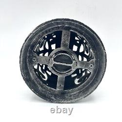 Vintage Heavy Cast Iron Tea Light Candle Lantern