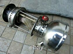 Vintage In Brass Niquel Lamp Lantern Petromax Hipolito 250 Pressure Kerosene