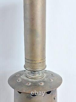 Vintage Industrial Miners Lantern Lamp Electric Brass Works Samuel Dinkelspiel