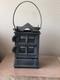 Vintage JOHN WRIGHT 1988 Cast Iron Candle Holder / Antique Pagoda Style Lantern