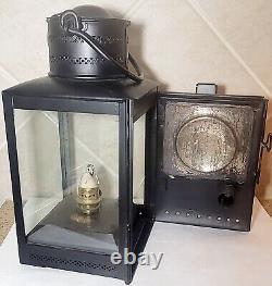 Vintage J. C & W. Lord Railroad Lamp Lantern Set, Birmingham