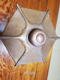 Vintage Japanese Antique -Copper Lantern Collectible Ornament Good