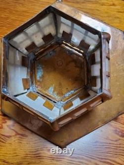 Vintage Japanese Antique -Copper Lantern Collectible Ornament Good