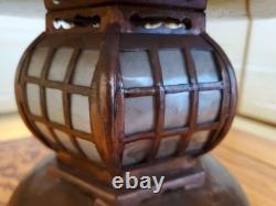 Vintage Japanese Antique -Copper Lantern Collectible Ornament Good