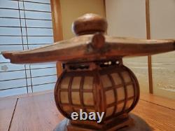 Vintage Japanese Antique -Copper Lantern Collectible Ornament Good